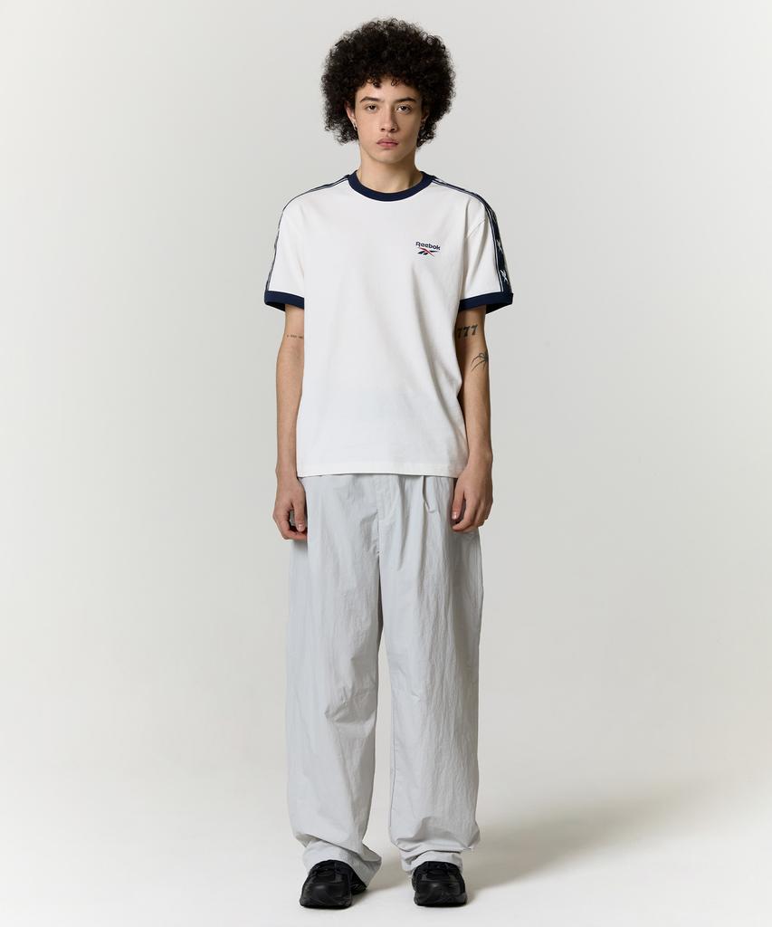 REEBOK Wide Parachute Pants - Light Grey