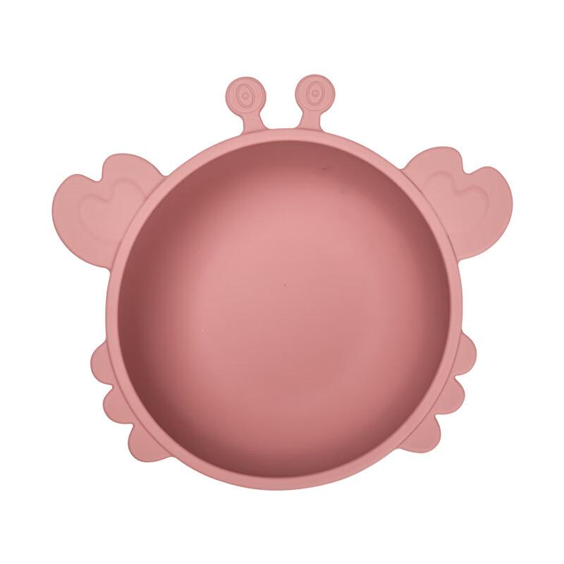

ZISIZ Crab Baby Food Bowl with Suction Cup, 2-Pack