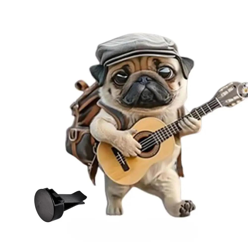 Cute Puppy Car Air Outlet Perfume Clip Car Mounted Tablets Aromatherapy Conditioning Solid Hanging Aromatherapy Car Air V5T3