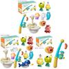 Marine Magnetic Fishing Toy Set For Kids Educational Bath Play