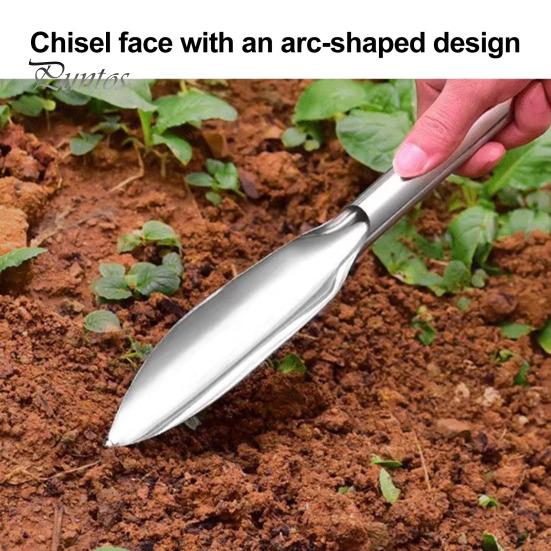Narrow Pointed Hand Shovel Stainless Steel Garden Trowel, Gardening Shovel, Small Tool for Planting Digging Planting, Weeding, Clamming, Dig