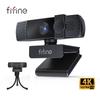 FIFINE 4K UHD USB Webcam with AutoFocus for YouTube&TikTok, PC/Mac Camera for Gaming/Live Streaming/Live Commerce/Meeting-K438