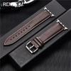 Calfskin Genuine Leather Watchband 38mm 40mm 41mm for Iwatch 8 7 6 5 4 3 SE Replace Wrist Strap 42mm 44mm 45mm for Apple Watch