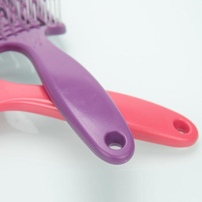 Girls Hair Scalp Massage Comb Hairbrush Bristle Nylon Women Wet Curly Detangle Hair Brush for Salon Hairdressing Styling Tools