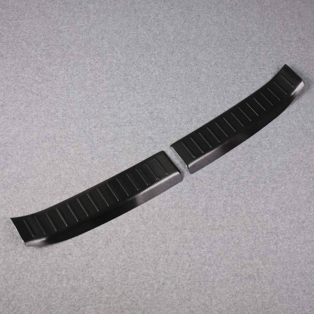 RUIQ Stainless Steel Interior Luggage Kicking Plate Rear Inner Scuff Guard Protective Designed Exclusively for the New Mazda DM Series Plate/Scuff