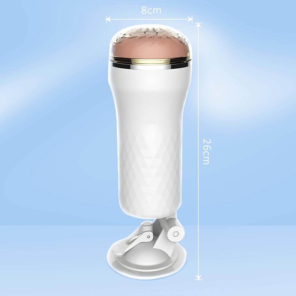 Men's Masturbation Cup Manual Male Masturbator With Suction Cup Soft Simulation Of Labia Vagina Structure Adult Sex Toy For Men