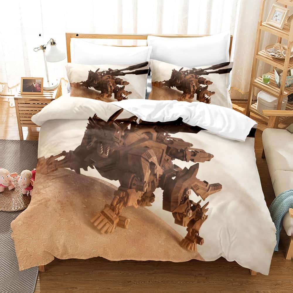 3d Print Anime Zoids: Chaotic Century Bedding Set Single Twin Full Queen King Size Bed Set Adult Kid Bedroom Duvet Cover Sets