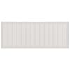 Garden Dining Set 9 pcs White and Light Grey PP