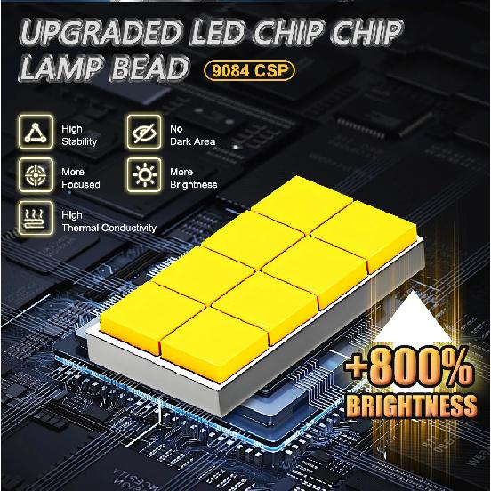 H4 LED Super Bright Headlights Bulb 3000000LM Wireless Plug And Play Led Light for Car 6000K Spotlight Automobile Diode Lamp