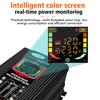 6000W Car Inverter 110V 220V LED Display Car Converter Adapter Modified Sine Wave Charge Converter Dual USB Voltage Transformer