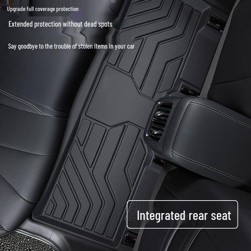 Leapmotor B01 Floor Mats Set: TPE Full Surround, Rear Row & Trunk, Waterproof, New Style.