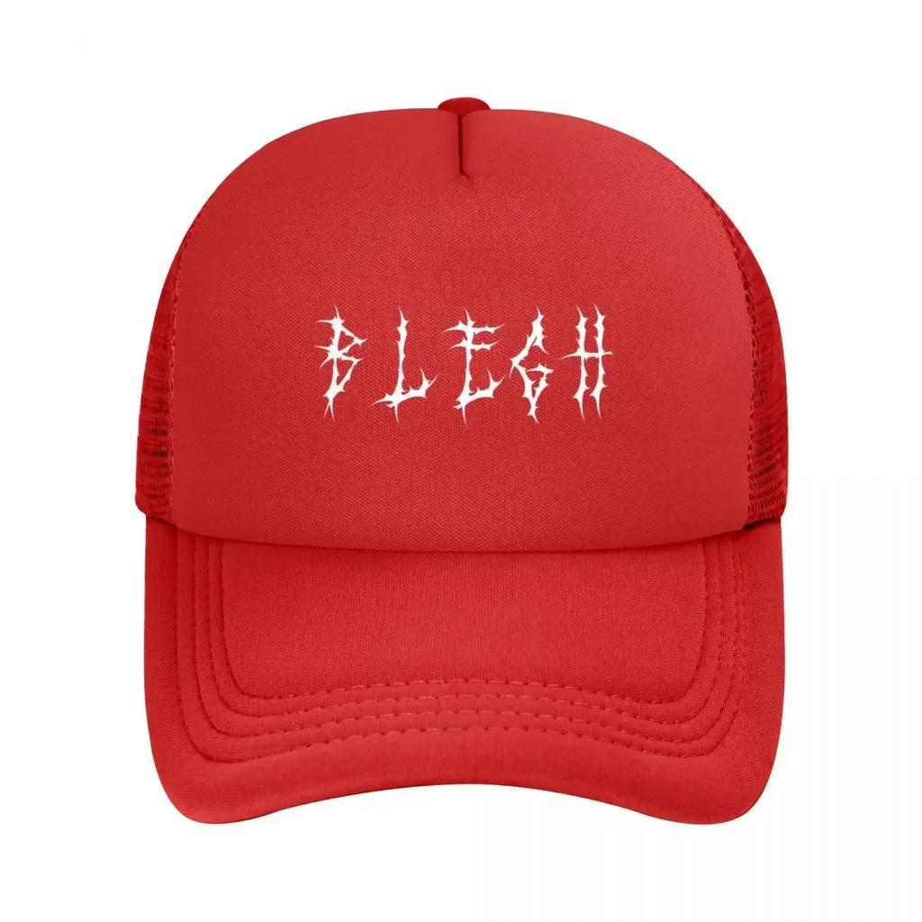 Blegh Heavy Metal core Deathcore Death  Singer head Mesh Baseball Caps Snapback  Hats Casquette Unisex