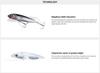 Megabass Homura 86 Sinking Lure Black & Signal (5988)