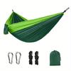 Breathable Ultra-Portable  Durable Adventure Hammock With Tree Straps Versatile Single/Double Outdoor, Beach, Hiking & Travel