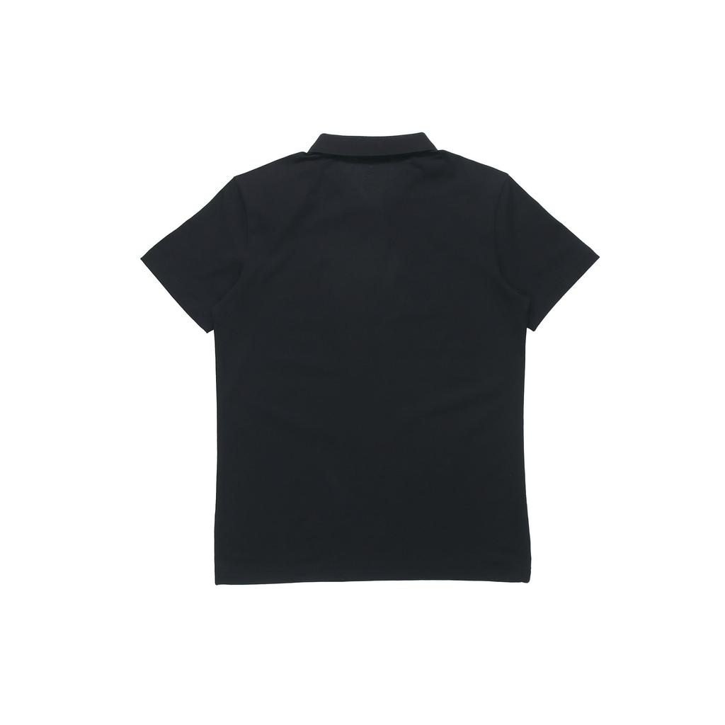 Li-Ning Fitted Sports Solid Color Polo Shirt Men tops Black APLQ045-1