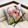 Cartoon Virtual Singer SSuper Sonico Throw Pillow Case Sham For xcm xcm Square Car Pillowcase Pad Cushion Cover