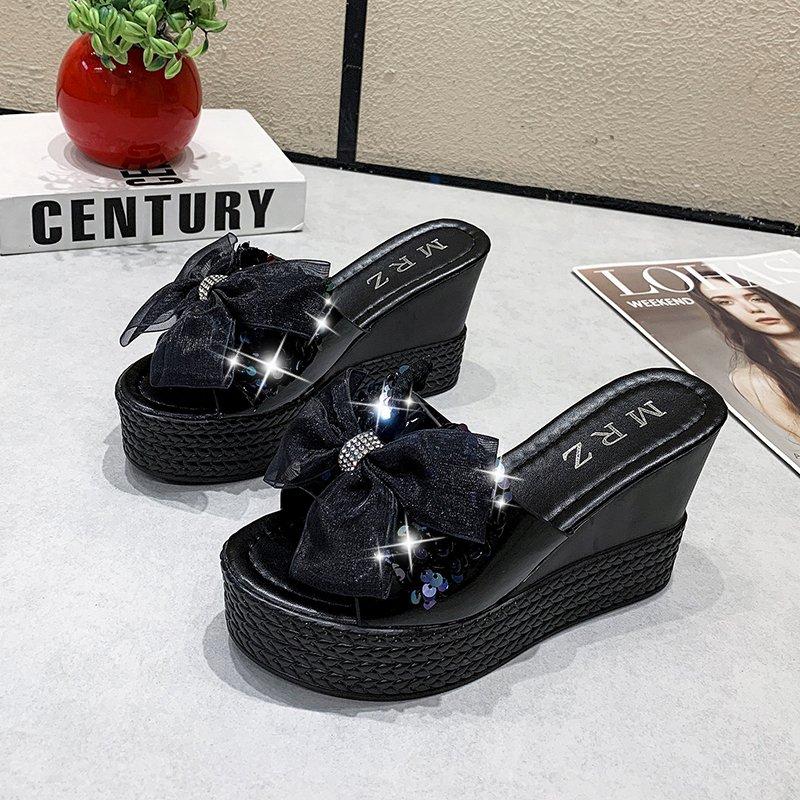 2024 Summer New Style Arrived Sexy Platform Wedges Sandals Women Fashion High Heels Female Slippers Women's Fish Mouth Sandals