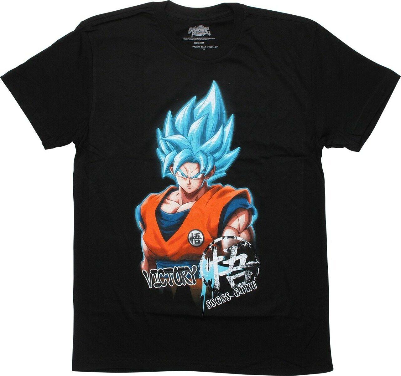Dragon Ball FighterZ Super Saiyan God Goku Adult T-shirt XXXL