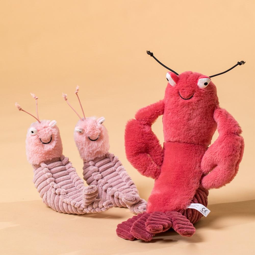 New Product: Larry Crayfish Figurine, Sheldon Crayfish Figurine, Simulated Crab Plush Toy