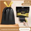 Heavy Duty Drawstring Garbage Bags For Kitchen And Bathroom Use With Durable Pe Material