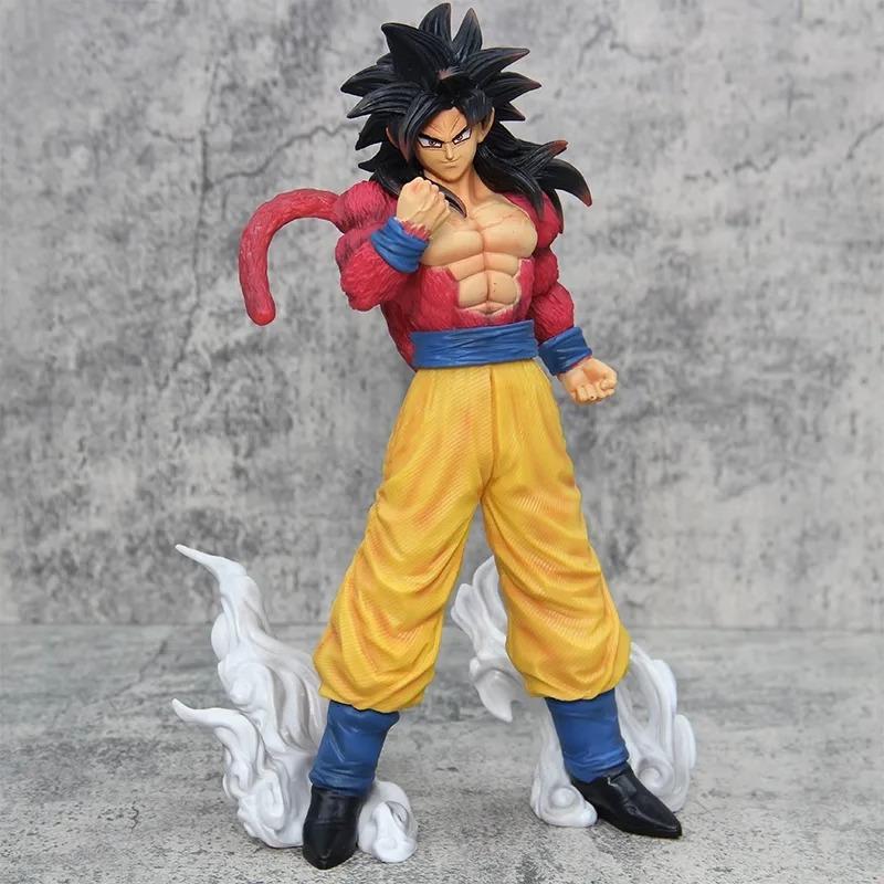 29cm Drogan Boll Super Vegeta Figures Ssj4 Gocool Action Figures Super Saiyan Anime Pvc Model Collection Toys