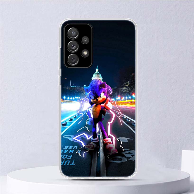 Supersonics S-Sonics Game Soft Case For Samsung Galaxy A17 A16 A26 A36 A56 A15 A14 A13 A55 A54 A53 Phone Cover A25 A35 A24 A34 A