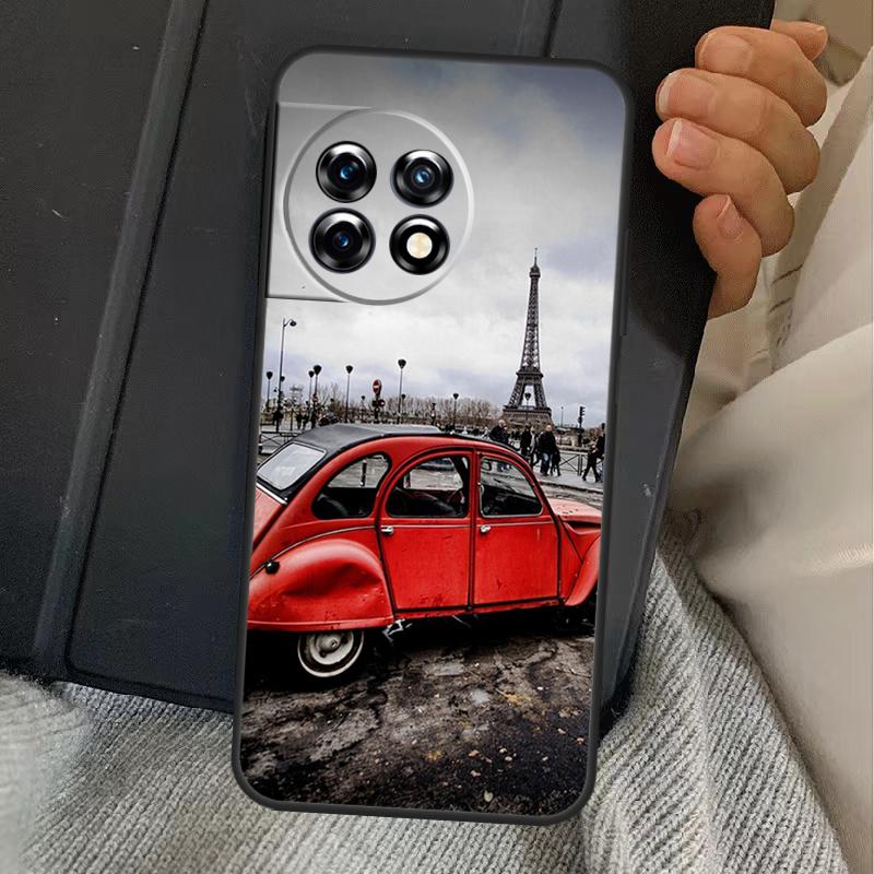 Paris Eiffel Tower Case For OnePlus 13T 10T 8T 10R 12R 13R 15 13 12 11 10 9 Nord CE 5 2 3 4 Lite N20 N30 Cover