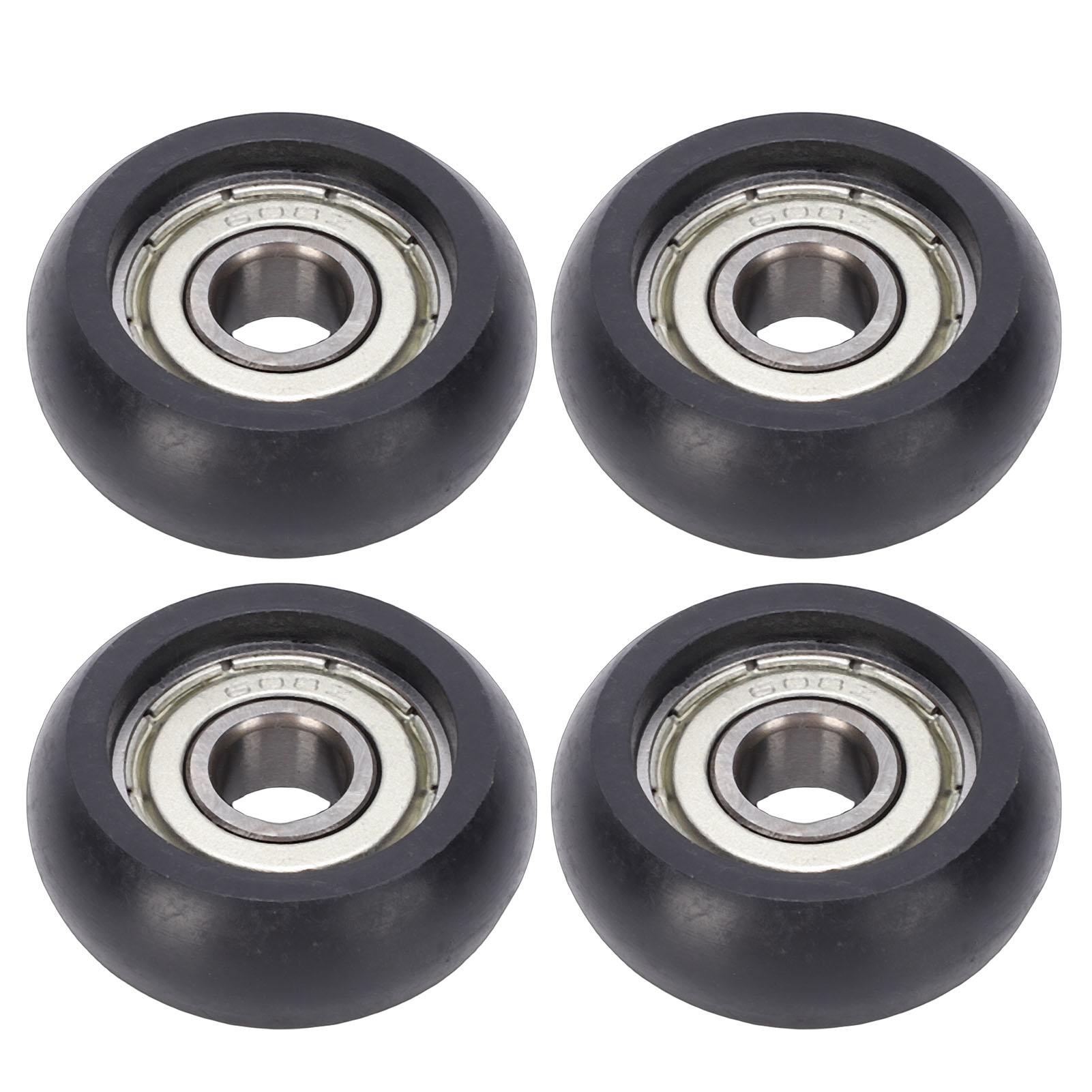 Tomtop Jms 4Pcs Fitness Equipment Roller Wheels Plastic Exercise Pulley Gym Replacement Wheels For Treadmills Cable Machine