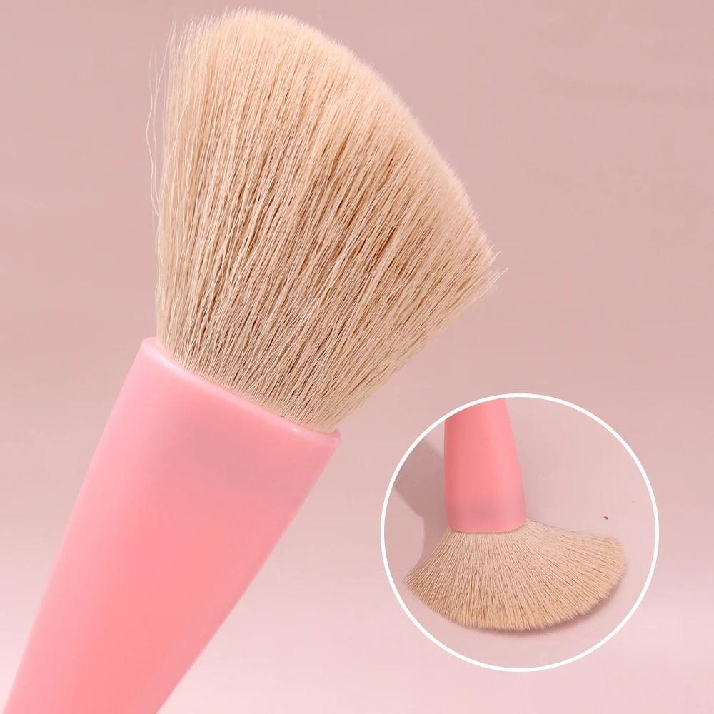 Soft Makeup Brush Set 4-in-1 Contour Brush Portable Eyeshadow Brush Women