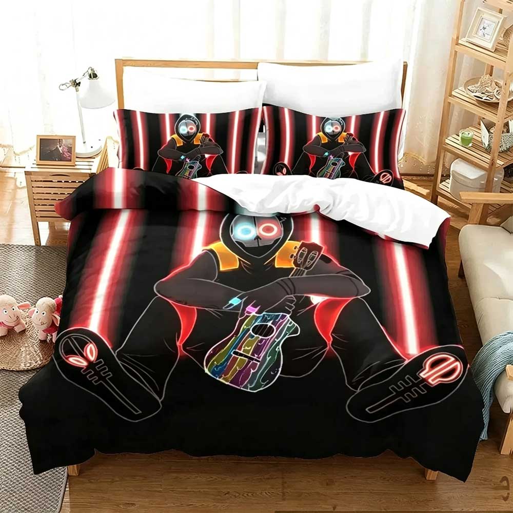 Nuovo Boywithuke TOXIC IDGAF Capisci Set Biancheria da Letto Singolo Gemello Matrimoniale Queen King Size Set Letto Adulto Bambino Camera da Letto 3D Anime Lenzuolo