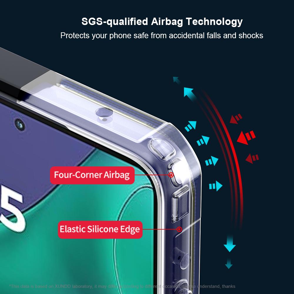 XUNDD For Motorola Edge 60 Stylus 5G/Moto G Stylus 5G (2025) Case Dropproof TPU+Acrylic Clear Back Phone Cover