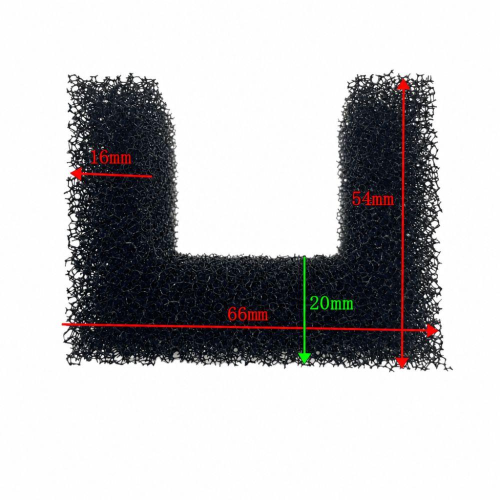 10pcs Multi-Layer Foam Filters Residue Blocking Sponge Filters  Pet Supplies