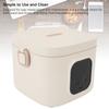 Electric Lunch Box Rechargeable 800ml Easy To Clean Portable Food Warmer Lunch Box for Outdoor Home