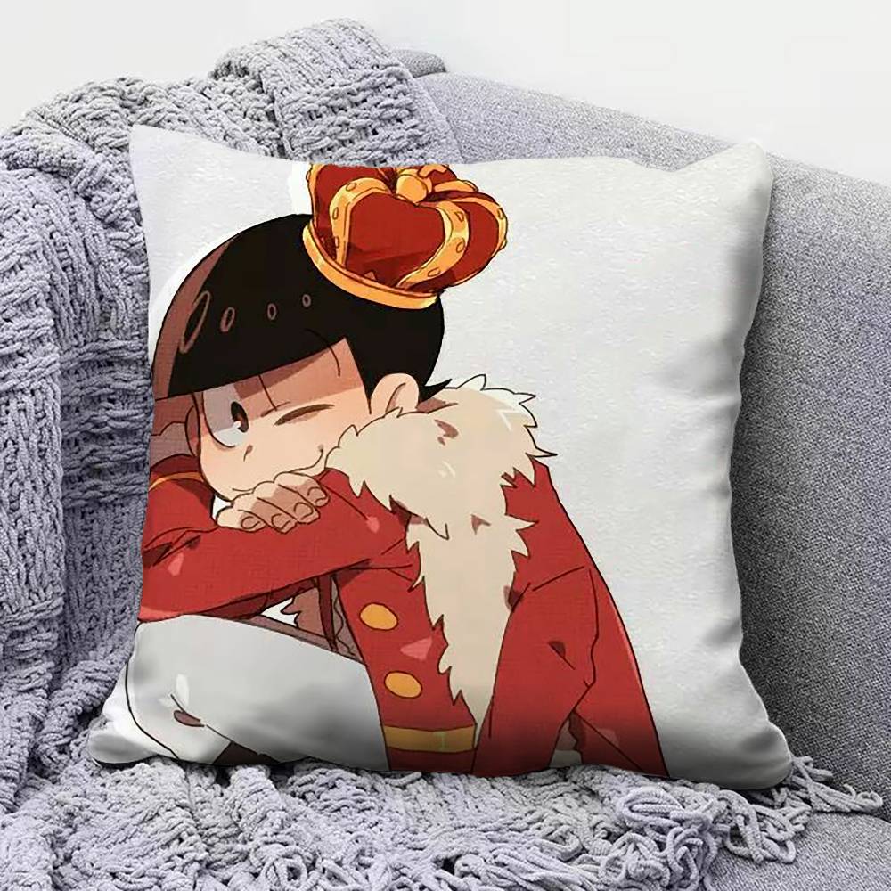 Osomatsu Matsuno Anime Home Sofa Cushion Covers and Aecorative Custom Pillow Covers