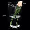 Modern Deep Water Flower Pot Nordic Style Flower Vase Household Flower Arrangement  Home Decoration