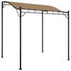 Zadaszenie, Kolor Taupe, 2X2,3 M, 180 G/M², Tkanina I Stal