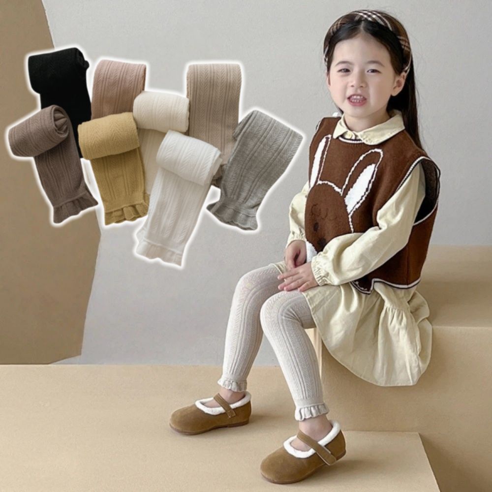 Cotton Baby Legging Soft Newborn Long Pants Socks Fashion Toddler Pantyhose Girls 1-6 Years Old