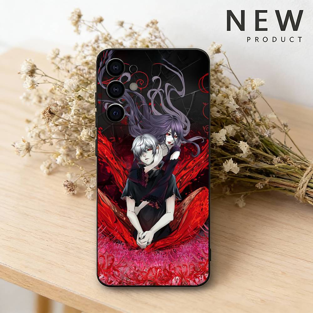 

Tokyo G-Ghoul wallpaper Phone Case For Samsung S26,25,24,23,22,30,21,10,9,Ultra,Plus,Lite Black Soft Case Samsung S25Plus