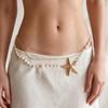Starfish Pearl Double Layer Waist Chain - Ocean Style Beach Accessory