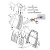 Automotive Accessory for T5 Armrest Fitting Adjuster Sleeve Bush 7H0881082 Seat Armrest Adjuster Bush Repair Part