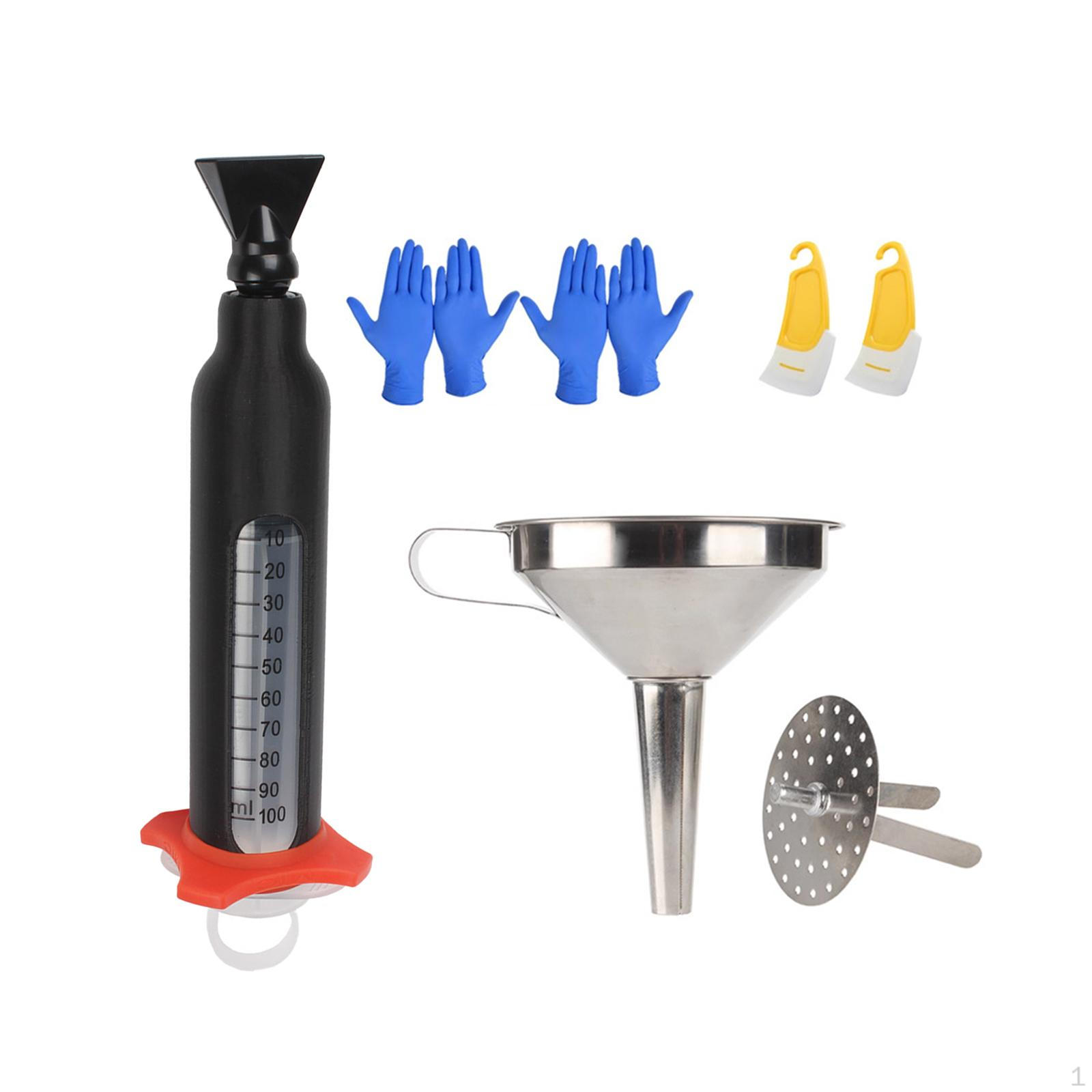 Resin Recycler Sturdy Practical Stainless Steel Funnel