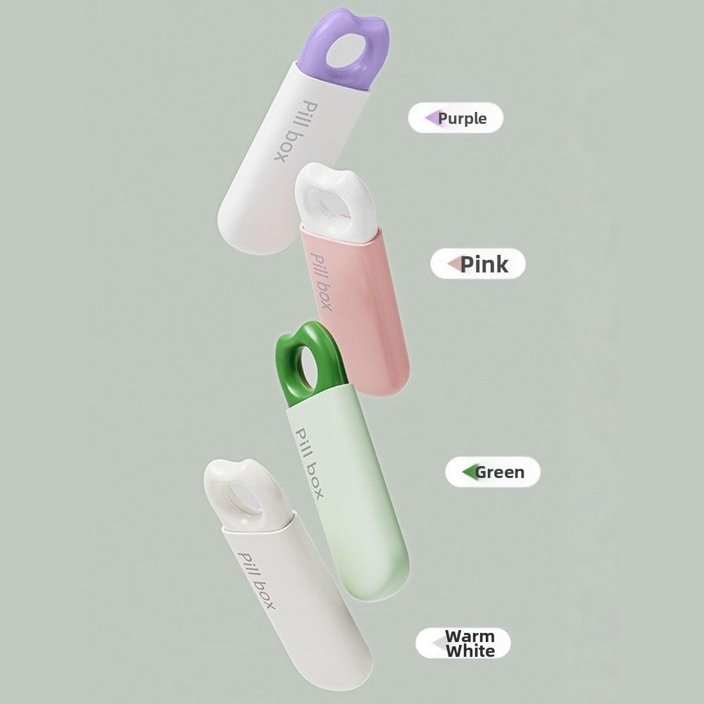 Gifts 3-grid Daily Pill Organizer Portable Mini Pillbox Pocket Travel Pill Holder