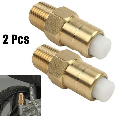 2pcs Thermal Release Valve for Pressure Washer Pump, 1/4 Inch NPT