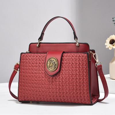 Ladies Handbag Simple Style Print Design Handbag Daily Commuter Style Fashion Ladies Small Square Bag Female Crossbody Bag