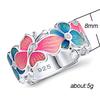 Women's Fashion Flower Butterfly Oil Ring, Product