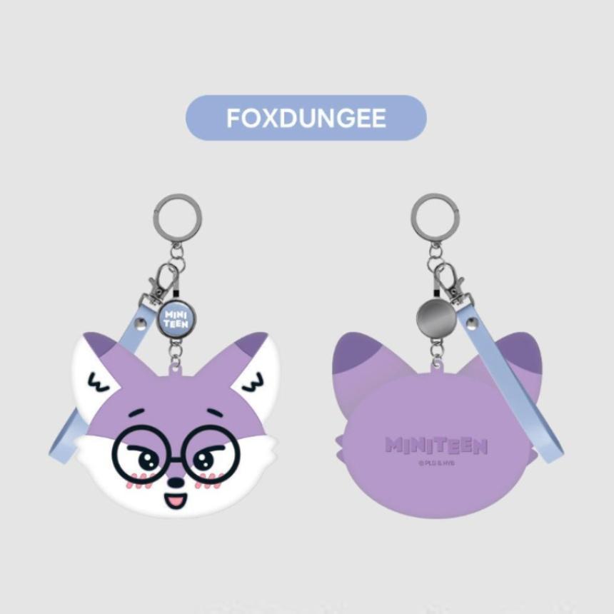 PORTACHIAVI CON AVVOLGITORE MINITEEN MERCHANDISE SEVENTEEN, Ufficiale, Originale, Autentico, KPOP