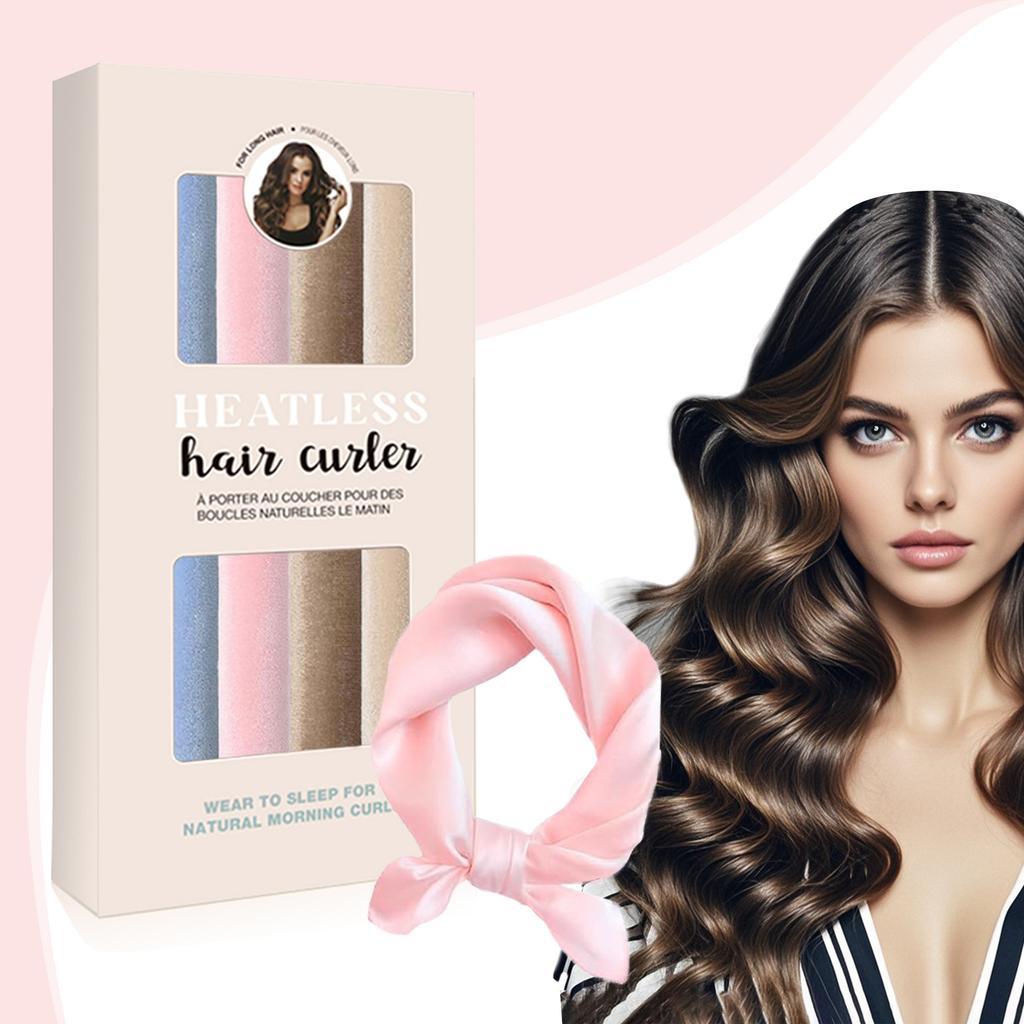 Hitzefreier Lockenstab für Frauen, faules Haar-Locken-Artefakt, europäischer und amerikanischer einfacher Scheiben-Haar-Großwellen-Schlaf-Scheiben-Haar-Gerät