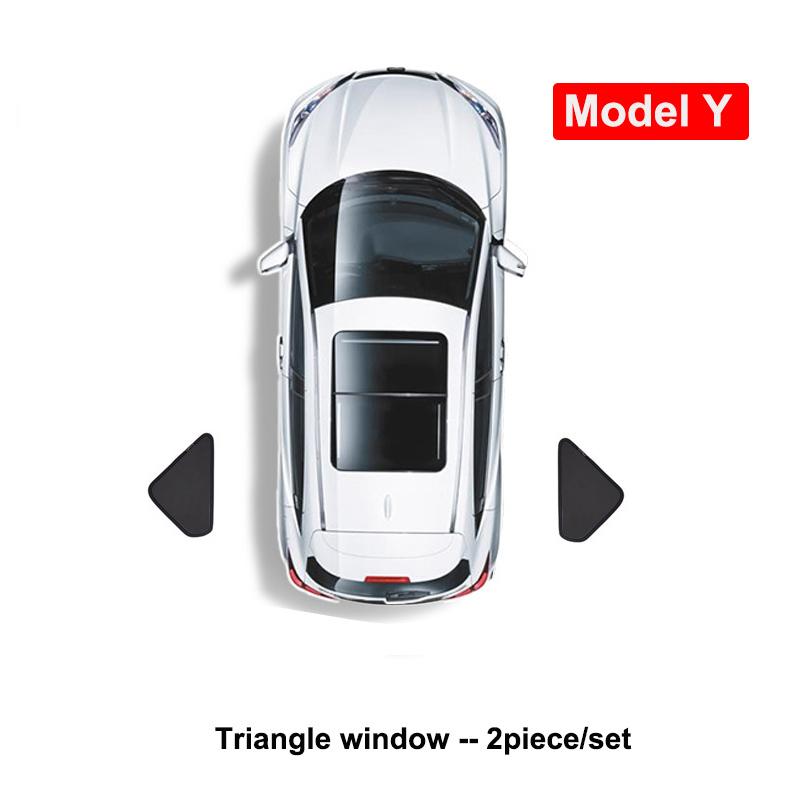 Side Window Sunshade for Tesla Model Y 2025 Privacy Front Rear Windshield Window Shield Screen Sun Visor Camping Sun Shade Cover