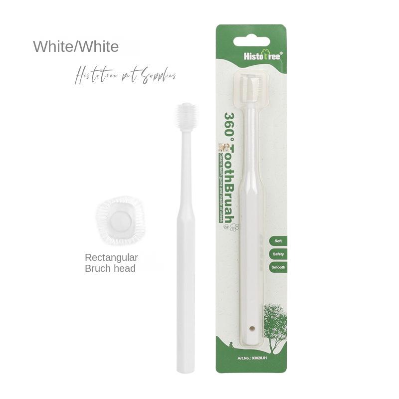 360 Degrees Pet Toothbrush Cat Brush Pet Toothbrush Cleaning Products Addition Bad Breath Tartar Teeth Dog Cat Cleaning Supplies