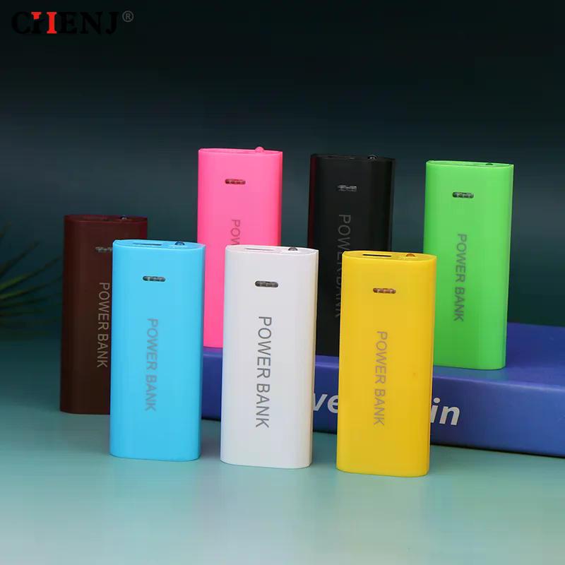 Portable Power Bank Case DIY 2Cell 18650 Battery Box For Smart Phone Charge 5V 1A For 18650 Battery With Indicator Light